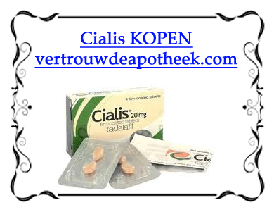 Cialis kopen zonder recept